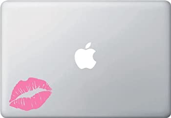 【中古】【輸入品・未使用】MacBook 対応 アートステッカー Hot Lips - Graphic Vinyl Macbook Laptop Decal Sticker (Pink) 並行輸入品 13%カンマ%15%カンマ%17 インチ対応