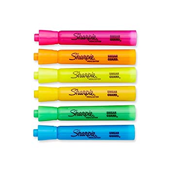 Sharpie Accent Tank-Style Highlighters%カンマ% Assorted Colors%カンマ% 12 Pack (25053) 