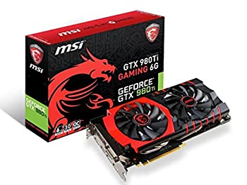 【中古】【輸入品 未使用】MSI Computer Video Graphics Card GTX 980TI GAMING 6G 並行輸入品