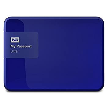 楽天ムジカ＆フェリーチェ楽天市場店【中古】【輸入品・未使用】WD 1TB Blue My Passport Ultra Portable External Hard Drive - USB 3.0 - WDBGPU0010BBL-NESN [並行輸入品]