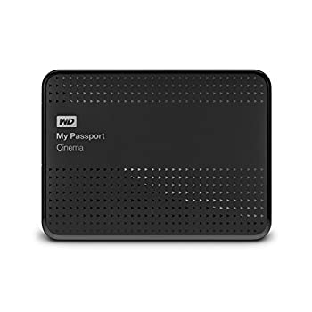 楽天ムジカ＆フェリーチェ楽天市場店【中古】【輸入品・未使用】Western Digital WD My Passport Cinema 1TB％カンマ％ 4K UHD Preloaded Movie Storage （WDBZKS0010BBK-NESN） [並行輸入品]