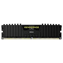 【中古】【輸入品・未使用】CORSAIR DDR4 デスクトップPC用 メモリモジュール VENGEANCE LPX Series ブラック16GB×1枚キット...