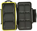 【中古】【輸入品・未使用】JJC MC-SD6CF3 Rugged Water-Resistant Memory Card Case (Black) [並行輸入...