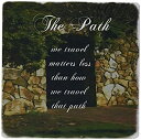 yÁzyAiEgpz3dRose LLC 8 x 8 x 0.25 Inches Mouse Pad%J}% The Path We Travel Garden Path Photograph Inspirational Quote (mp_169558_1) [sAi]