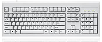 【中古】【輸入品・未使用】Perixx Performance Wired Keyboard%カンマ% 20 Million Key Press Life%カンマ% Full Size 17.9' x 6.6' x 1.7' (11280) [並行輸入品]