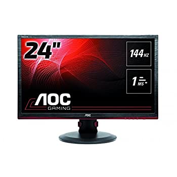 【中古】【輸入品 未使用】AOC G2460PF 24-Inch Free Sync Gaming LED Monitor カンマ Full HD (1920 x 1080) カンマ 144hz カンマ 1ms 並行輸入品