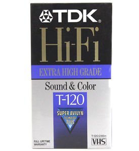 【中古】【輸入品・未使用】TDK T120HF Hi-Fi VHS tape (120 minutes) [並行輸入品]