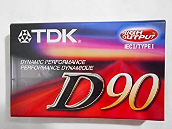 【中古】【輸入品・未使用】TDK D90 Dynamic Performance Blank Cassette Tape Pk Of 7 [並行輸入品]