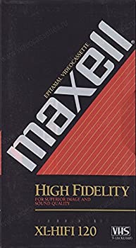 【中古】【輸入品 未使用】MAXELL T-120XLHF HiFi VHS Tape (Package of 1) 並行輸入品
