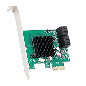 【中古】【輸入品・未使用】Syba 4 Port SATA III PCIe 2.0 x 1 Controller Card Components SD-PEX40099 [並行輸入品]