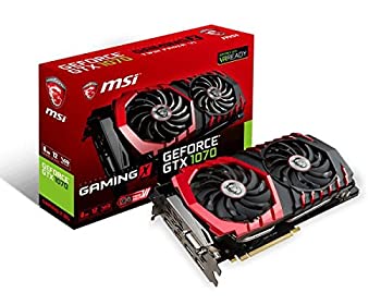 【中古】【輸入品・未使用】MSI GEFORCE GTX 1070 GAMING X 8G [並行輸入品]