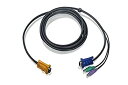 【中古】【輸入品・未使用】IOGEAR PS/2 KVM Bonded Cable 6-Feet with PS/2 and VGA Connections (...