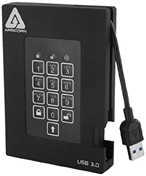 【中古】【輸入品・未使用】Apricorn Aegis Fortress FIPS 512 GB 140-2 Level 2 Validated 256-Bit En..