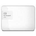 【中古】【輸入品・未使用】WD 1TB White My Passport Ultra Portable External Hard Drive - USB 3.0 - WDBGPU0010BWT-NESN [並行輸入品]