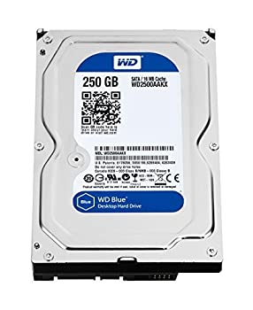 【中古】【輸入品・未使用】WD Blue 250GB Everyday PC Desktop Hard Drive: 3.5 Inch%カンマ% SATA 6 Gb/s%カンマ% 7200 RPM%カンマ% 16MB Cache (WD2500AAKX) (Old Model) [並行輸