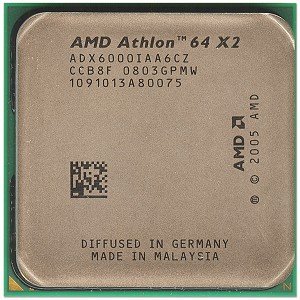 【中古】【輸入品 未使用】AMD Athlon 64 X2 6000 Windsor 3.0GHz 2 x 1MB L2 Cache Socket AM2 125W Dual-Core Processor 並行輸入品