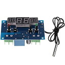 【中古】【輸入品・未使用】Rasbee DC12V デジタルサーモスタット インテリジェント温度制御 NTCセンサ付 W1401 並行輸入品