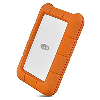 【中古】【輸入品・未使用】LaCie ポータブルHDD ハードディスク 4TB Rugged Mini USB-C Mac/iPad/Windows対応 [ 耐落下性 耐衝撃性 耐雨性 ] 外付けHDD 国内正規代理店品 2