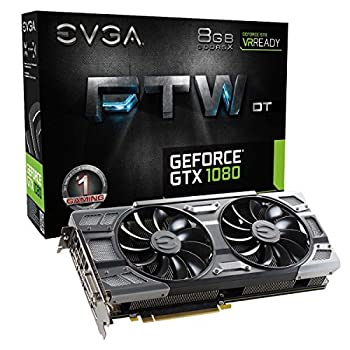 【中古】【輸入品・未使用】EVGA GeForce GTX 1080 FTW DT GAMING ACX 3.0%カンマ% 8GB GDDR5X%カンマ% RGB LED%カンマ% 10CM FAN%カンマ% 10 Power Phases%カンマ% Double BIOS%カンマ% DX12 【中古】【輸入品・未使用】EVGA GeForce GTX 1080 FTW DT GAMING ACX 3.0%カンマ% 8GB GDDR5X%カンマ% RGB LED%カンマ% 10CM FAN%カンマ% 10 Power Phases%カンマ% Double BIOS%カンマ% DX12