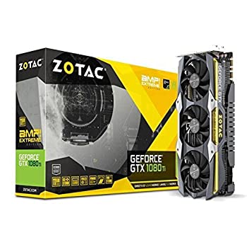 【中古】【輸入品・未使用】Zotac VCX ZT-P10810C-10P GTX 1080 AMP Ti Extreme 11GB GDDR5X 352B PCIE 3xDP HDMI [並行輸入品]