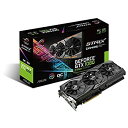 【中古】【輸入品 未使用】ASUS ROG-STRIX-GTX1080-O8G-11GBPS ROG Strix GeForce GTX 1080 8GB 11Gbps OC Edition VR Ready HDMI DP DVI Gaming Graphics Card 並行輸入