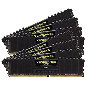 【中古】【輸入品・未使用】Corsair Vengeance LPX 64GB (8 x 8GB) DDR4 DRAM 2133MHz (PC4-17000) C13 memory kit for DDR4 Systems [並行輸入品]