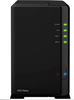 【中古】【輸入品 未使用】Synology DS218play 16tb NAS Server 2x8000gb HGST Ultrastar He8 Drives 並行輸入品