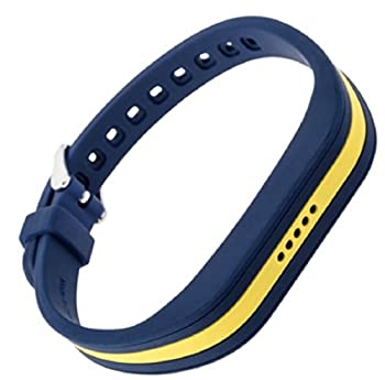 【中古】【輸入品・未使用】Blackweb BWB16WA056 Flex 2 交換用バンド ネイビー 3D イエロー 【中古】【輸入品・未使用】Blackweb BWB16WA056 Flex 2 交換用バンド ネイビー 3D イエロー