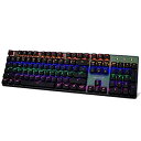 【中古】【輸入品 未使用】HANSUNG COM Gtune GK360クイックスワップスイッチメカニカルカスタムゲーミングキーボードレインボーLED NKEYロールオーバー（英語/韓国語レイ