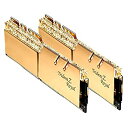 【中古】【輸入品・未使用】G.Skill 32GB DDR4 Trident Z ロイヤルゴールド 3200Mhz PC4-25600 CL16 1.35V デュアルチャネルキット (2x16GB)(2)