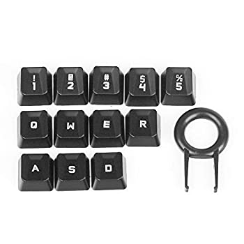 【中古】【輸入品 未使用】Performance gaming key caps for Logitech G810 G413 G310 K840 G613 Romer-G Mechanical Keyboard 並行輸入品