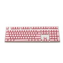 【中古】【輸入品 未使用】Blank Thick PBT OEM Profile 108 ANSI Keycaps for MX Switches Mechanical Keyboard (Pink) 並行輸入品