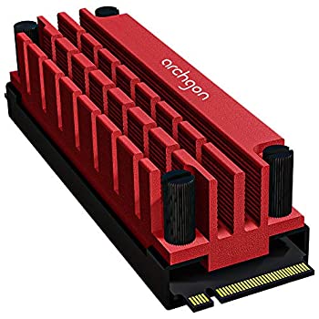 【中古】【輸入品・未使用】archgon SSD 960GB M.2 2280 NVMe PCIe Gen3x4 3D NAND採用 内蔵SSD 専用放熱ヒートシンク搭載 サーマルパッド付き冷却ヒートシンク