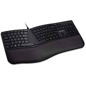 【中古】【輸入品・未使用】Kensington Pro Fit Ergo Wired Keyboard (Black) [並行輸入品]