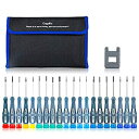 【中古】【輸入品・未使用】GogoFix Precision 20 Pieces Screwdriver Set for Electronics%カンマ% Computer%カンマ% Laptop%カンマ% Phone%カンマ% Pad%カンマ% Gaming Console%カンマ% Came(2)