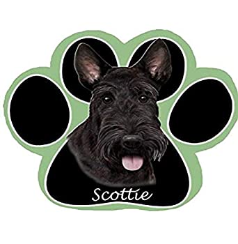 【中古】【輸入品・未使用】Scottie Dog Paw Non-Slip Mousepad by E&S Pets
