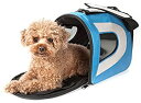 【中古】【輸入品・未使用】(Large%カンマ% Blue/Grey) - Airline Approved Folding Zippered Sporty M...
