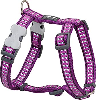 【中古】【輸入品・未使用】Red Dingo (レッドディンゴ) 犬用ハーネス Lサイズ Purple (並行輸入品)