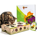【中古】【輸入品・未使用】Cat Amazing - Best Cat Toy Ever! Interactive Treat Maze & Puzzle Ga...
