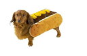 【中古】【輸入品・未使用】Casual Canine ホット・ドッグコスチューム マスタード大盛り 並行輸入