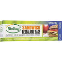 【中古】【輸入品・未使用】BioBag Resealable Sandwich Bags%カンマ% 25 Count by BioBag