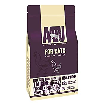 【中古】【輸入品・未使用】AATU アートゥー キャットフード 85/15 チキン 成猫用 1kg