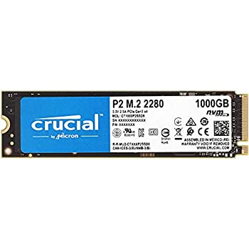【中古】【輸入品 未使用】Crucial クルーシャル P2シリーズ 1TB(1000GB) 3D NAND NVMe PCIe M.2 SSD CT1000P2SSD8【5年保証】 並行輸入品