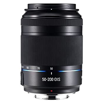 【中古】【輸入品・未使用】Samsung NX 50-200mm f/4.0-5.6 OIS ズームカメラレンズ (ブラック)