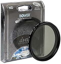 【中古】【輸入品・未使用】Bower 67mm Variable Neutral Density Filter NDフィルター ND値 2?8(透過率50% - 12.5%)