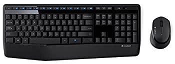 【中古】【輸入品 未使用】Logitech Wireless Combo MK345 with Full-Size Keyboard and Right-Handed Mouse (920-006481) 並行輸入品