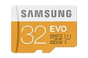 yÁzyAiEgpzSamsung 32GB EVO Class 10 Micro SDHC up to 48MB/s with Adapter (MB-MP32DA/AM) [sAi]