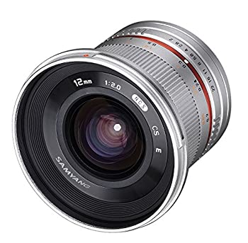 yÁzyAiEgpzSamyang SY12M-FX-SIL 12mm F2.0 Ultra Wide Angle Lens for Fujifilm X-Mount Cameras%J}% Silver [sAi]