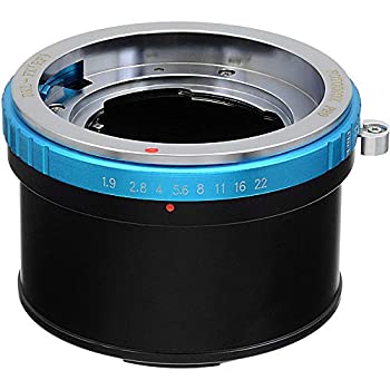 šۡ͢ʡ̤ѡFotodiox Pro Lens Mount Adapter with Aperture Control Ring - Deckel-Bayonett (Deckel Bayonet DKL) Mount Lenses to Fujifilm X-Series; fi