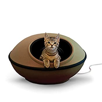 楽天ムジカ＆フェリーチェ楽天市場店【中古】【輸入品・未使用】K&H Pet Products Thermo-Mod Dream Pod Heated Pet Bed Tan/Black 22％ダブルクォーテ％ 4W